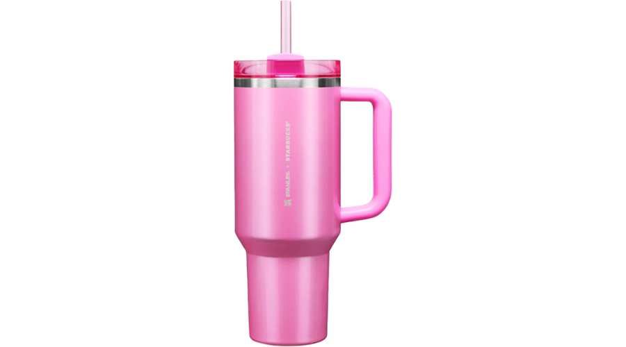 Starbucks x Stanley Target Exclusive Quencher “Winter Pink”>
<p style=